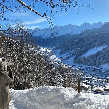 2 Pieces + Mezzanine, 42m², 4 Pers, Balcon Sud, Proche Commerces Et Bus Au Grand-bornand - Fr-1-458-155 Διαμέρισμα